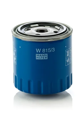 Produktbild von Ölfilter MANN-FILTER W 815/3 Anschraubfilter für RENAULT 14 (121) passend für PEUGEOT 205 II (20A/C) 205 I Cabriolet (741B, 20D) 205 I (741A/C) 305 I