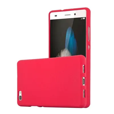 Image de Cadorabo Housse pour Huawei P8 LITE 2015 Housse en rouge Housse pour portable TPU Etui Cover Case