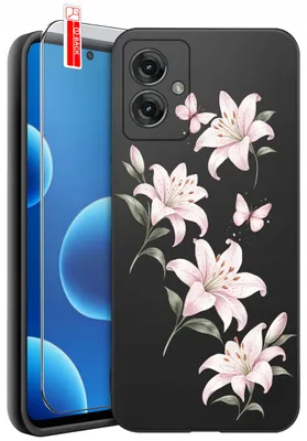 Obrázek produktu pro ETUI do Motorola G55 5G WZORY| WIOSENNE WIOSNA KWIATY |CASE + SZKŁO 9H