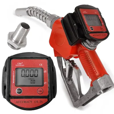 Obrázek produktu pro MAR-POL Samovypínací čerpací pistole s LCD počítadlem M66952