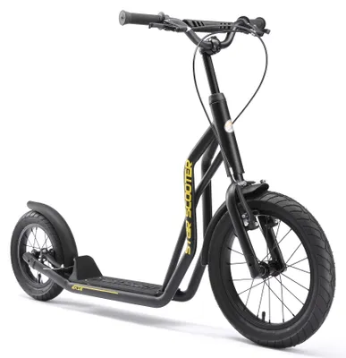 Produktbild von STAR SCOOTER Tretroller Kinderroller ab 8 Jahre | 16 Zoll 12 Zoll Mixed Edition | Schwarz