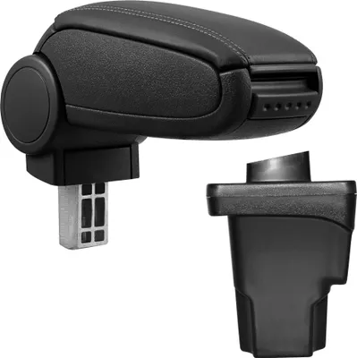 Produktbild von [pro.tec] Mittelarmlehne Passgenau für Seat Leon III Typ 5F ab Bj. 2012 - gepolstert Kunst-Leder schwarz