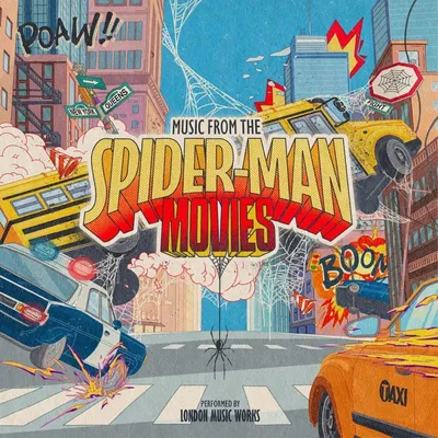 Obrázek produktu pro Original Soundtrack - Music From Spider-Man (Red Marble Coloured) (LP)
