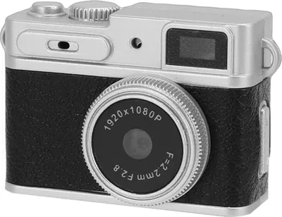 Produktbild von Schlüsselanhänger-Digitalkamera 1080P FHD Winzige Taschenvideokamera 0,96-Zoll-Bildschirm Vintage tragbarer Videorekorder Schwarz