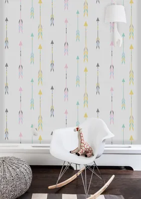 Produktbild von Coloray Fototapete 208x146 cm Vlies-Fototapete - Tribal Arrowdesign.