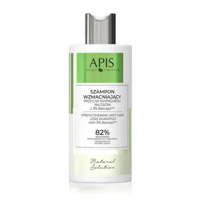 Obrázek produktu pro Apis Natural Solution, Posilující Šampon Proti Vypadávání Vlasů S 3% Baicapilem, 300 Ml