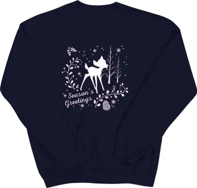 Produktbild von Disney - "Christmas Greetings" Sweatshirt für Herren BI16575 (L) (Marineblau)