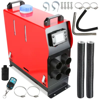 Obrázok produktu pre Jayseuw Diesel Parkovací ohrievač Air Diesel Heater Parkovací ohrievač 12 V 8KW, ohrievač vzduchu Air Heater, s LCD displejom a diaľkovým ovládaním