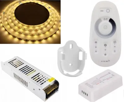 Produktbild von Omako LED-Band Set 20m 1200 LEDs Warmweiß mit Fernbedienung