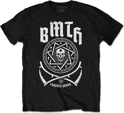 Produktbild von Bring Me The Horizon Crooked Black XL T-Shirt