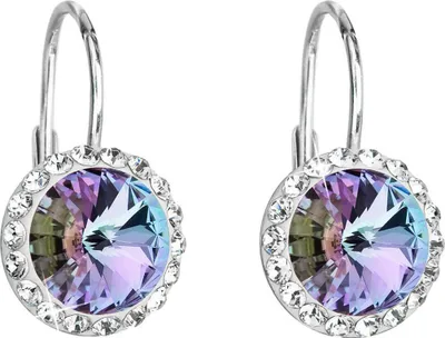 Produktbild von Beautiful silver earrings 31216.5 vitrail light