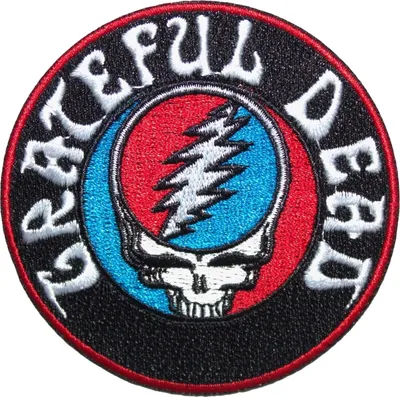 Produktbild von The Grateful Dead Steal Your Face Logo v2 Aufbügler