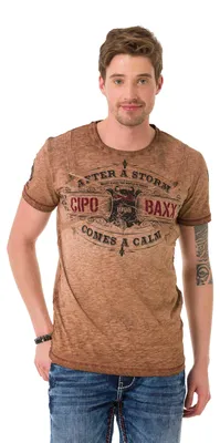 Produktbild von CT703 Herren T-Shirt im vintage Look