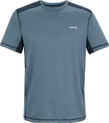 Image de T-shirt Regatta « Virda » pour homme RG12707 (3XL) (bleu pâle/marine)