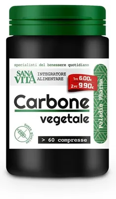 Productafbeelding van Sanavita Activiteenkool 60 Tabletten