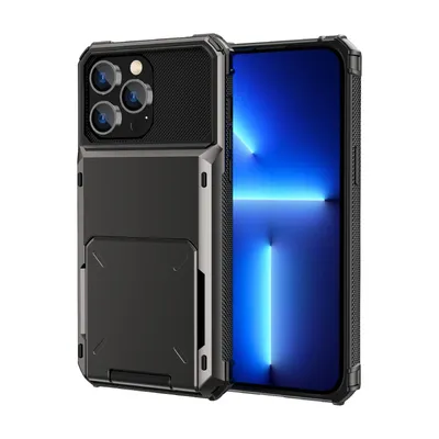 Image de Coque König Design compatible avec l'iPhone 14 d'Apple - Coque souple en plastique pour téléphone portable - Coque noire