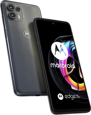Produktbild von Motorola edge 20 Lite, 17 cm (6.7"), 8 GB, 128 GB, 108 MP, Android 11, Graphit
