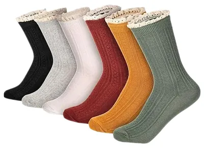 Productafbeelding van Dames Kousen in Koffiekleur, One Size