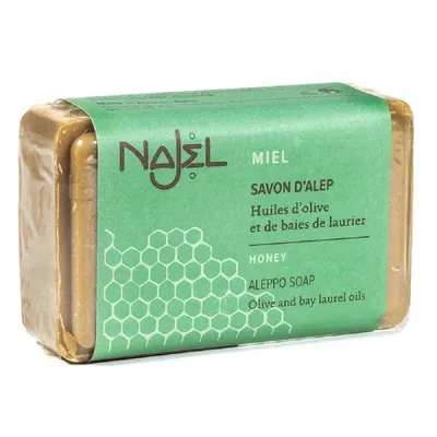 Immagine prodotto di Najel Sapone Di Aleppo Al Miele --set Da 3 Pz - 100 G