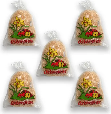 Produktbild von 5x 40g Ostergras beige