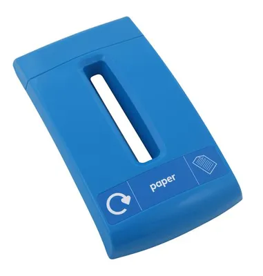 Produktbild von Papierdeckel Envirobin - Blau
