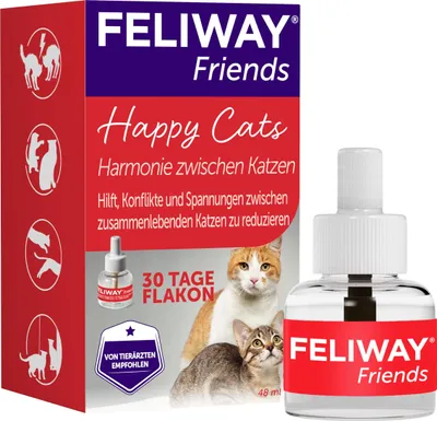 Immagine prodotto di Feliway Friends nebulizzatore di feromoni flacone di ricarica 48 ml gatto 066810