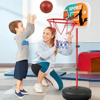 Obrázek produktu pro Dětská basketbalová sada s nastavitelnou velikostí