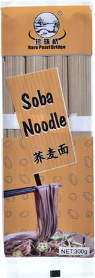 Produktbild von Soba-Nudeln 300g - Seltene Perlenbrücke