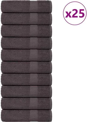 Productafbeelding van Badhanddoeken FROGN 25 st 100x150 cm 360 g/m² antraciet