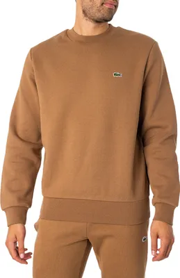 Produktbild von Lacoste Logo-Sweatshirt, Braun S