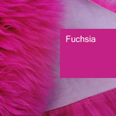 Produktbild von Top Öko Lammfell Schaffell Felle Fuchsia Barby Pink Neu L-Xl 100Cm - 120Cm