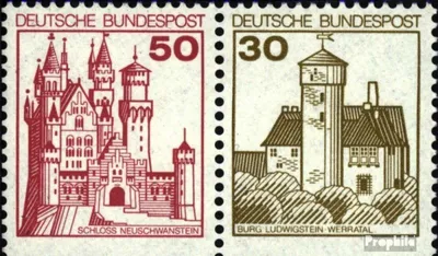 Produktbild von Briefmarken BRD (BR.Deutschland) 1977 Mi W58 gestempelt