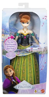 Obrázok produktu pre MATTEL Disney Snehová kráľovná Anna spieva JDX53