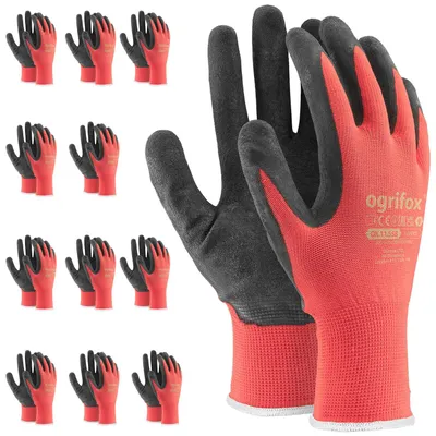 Obrázok produktu pre OGRIFOX pracovné/záhradné rukavice OX-LATEKS CB9
