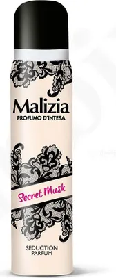 Immagine prodotto di Deodorante Antitraspirante Spray Secret Musk Donna 100ml - Malizia