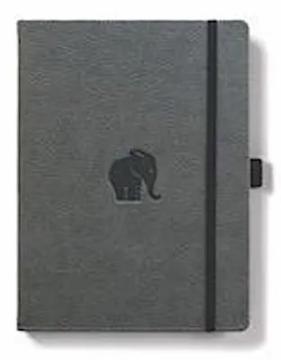 Zdjęcie produktu dla Notatnik Dingbats A5+ Wildlife Grey Elephant - Graph