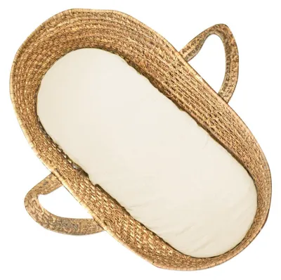 Produktbild von Spannbettlaken Jeanne - 70 x 30 cm - Ecru | by SEVIRA KIDS