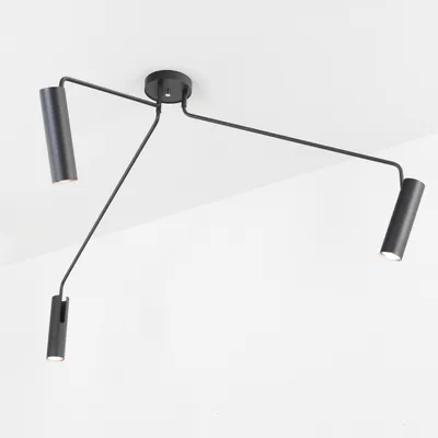 Immagine prodotto di Faretto spot EYE nero 3xGU10x35W in metallo, dimensioni: 60x135x95 cm, IP20, Nowodvorski Lighting