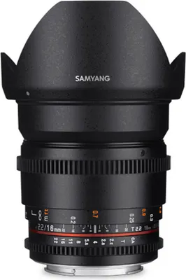 Produktbild von Samyang 16mm T2.2 Objektiv Sony E Ultraweitwinkel manuell APS-C