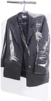 Obrázok produktu pre 50 ks vodotesných vreciek na oblečenie, priehľadné, 60 x 120 cm, cestovné