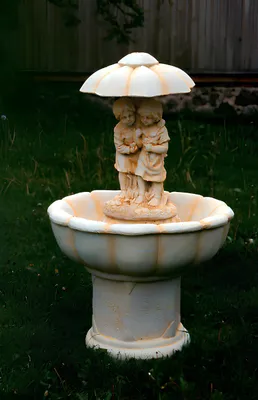 Productafbeelding van Fontein, sierfontein, tuin, 1031, decoratieve fontein, 98 cm, steengietwerk