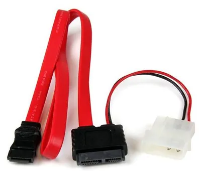 Productafbeelding van SATA-kabel Startech SLSATAF36