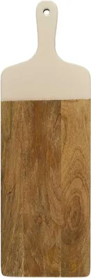 Produktbild von HowHomely Buffetplatte Akazienholzplatte 58x19 cm Servierplatte