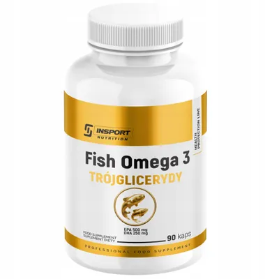 Produktbild von Omega-3 Triglyceride 90 Kapseln - hohe Dosierung: 1000 mg EPA + 500 mg DHA