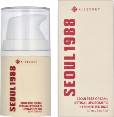 Immagine prodotto di K-SECRET-SEOUL1988 Crema: liposomi retinici 1 % + riso fermentato 50 ml - Crema anti-età