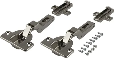 Zdjęcie produktu dla Zestaw zawiasów Accuride 1432 - okucie do grubych wewnętrznych drzwi przesuwnych 20,6-31,8 mm, stalowe