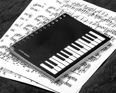 Zdjęcie produktu dla I LOVE MUSIC notebook