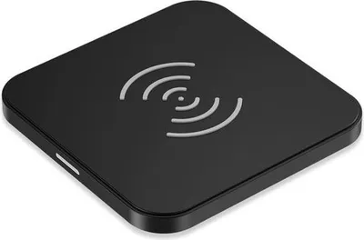 Zdjęcie produktu dla Choetech Zestaw 2 x ładowarka bezprzewodowa Qi 10W do słuchawek czarna (T511-S) + 2 x kabel USB - microUSB czarny