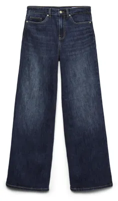 Produktbild von Vero Moda 10349322_2114_60_1002, Jeans, Weiblich, Dunkelblau, S, Use detergent; Wringing allowed, Line drying, Nicht bleichen