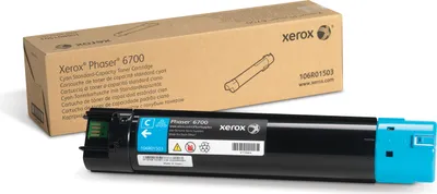 Produktbild von Xerox 106R01503 Laserdruck Tonerkartusche - Cyan - Original - 1 Pack - 5.000 Seiten
